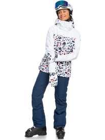 5 Backyard Snow Pant Blue ERJTP03167 Roxy
