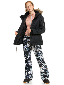 6 Nadia Printed 2022 - Pantalon de snow isolant pour Femme Noir ERJTP03188 Roxy
