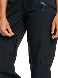 4 Woodrose 2022 - Pantalon de snow isolant pour Femme Noir ERJTP03192 Roxy