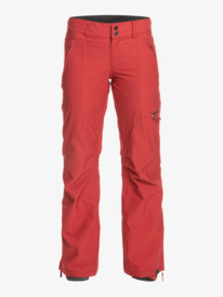 9 Cabin Slim Fit Snow Pants Red ERJTP03193 Roxy