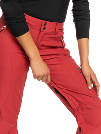4 Cabin Slim Fit Snow Pants Red ERJTP03193 Roxy