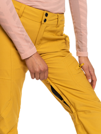 3 Cabin Slim Fit Snow Pants Yellow ERJTP03193 Roxy