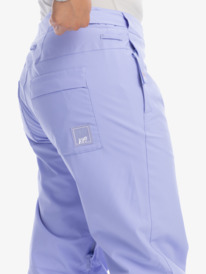 7 Chloe Kim - Insulated Snow Pants for Women Purple ERJTP03201 Roxy