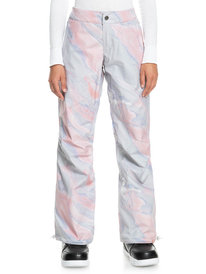 4 Chloe Kim 2022 - Pantalon de snow isolant pour Femme Gris ERJTP03201 Roxy