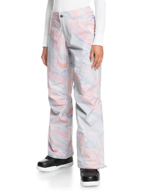 5 Chloe Kim 2022 - Pantalon de snow isolant pour Femme Gris ERJTP03201 Roxy