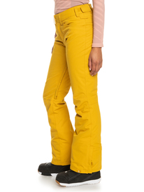 1 Backyard - Isolierte Schneehose für Frauen Gelb ERJTP03211 Roxy