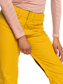 3 Backyard - Isolierte Schneehose für Frauen Gelb ERJTP03211 Roxy