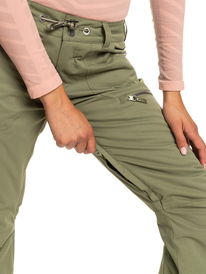 3 Nadia - Pantalon de snow isolant pour Femme Beige ERJTP03212 Roxy