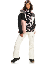 4 Nadia - Pantalon de snow isolant pour Femme Blanc ERJTP03212 Roxy
