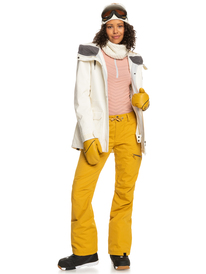 5 Nadia - Pantalon de snow isolant pour Femme Jaune ERJTP03212 Roxy