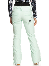 roxy, Rising High 2022 - Calças para a neve com isolamento térmico para Mulher, FAIR AQUA (bdy0) Rising High 2022 - Insulated Snow Pants for Women ERJTP03213
