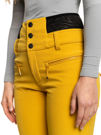 2 Rising High Shell Snow Pants Yellow ERJTP03213 Roxy