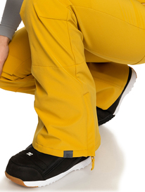 3 Rising High Shell Snow Pants Yellow ERJTP03213 Roxy
