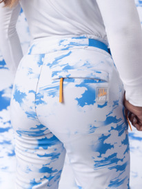 5 Chloe Kim - Pantalon de snow technique pour Femme Bleu ERJTP03222 Roxy