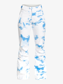 14 Chloe Kim - Pantalon de snow technique pour Femme Bleu ERJTP03222 Roxy