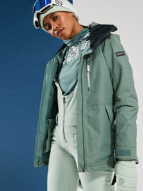 8 Summit - Pantalón de peto para nieve para Mujer Verde ERJTP03226 Roxy
