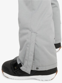 4 Womens Nadia Technical Snow Pants Grey ERJTP03230 Roxy