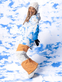 11 Womens Chloe Kim Woodrose Technical Snow Pants Orange ERJTP03260 Roxy