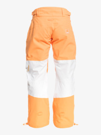19 Womens Chloe Kim Woodrose Technical Snow Pants Orange ERJTP03260 Roxy