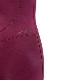 6 Womens 3/2mm Performance Chest Zip Wetsuit Pink ERJW103079 Roxy