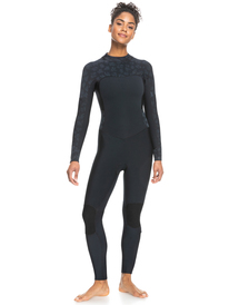 6 5/4/3mm Swell Series - Combinaison Back Zip pour Femme Noir ERJW103127 Roxy