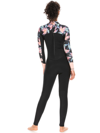 roxy, 5/4/3mm Swell Series - Back Zip Wetsuit for Women, ANTHRACITE PARADISE FOUND S (kvj6) 5/4/3mm Swell Series - Back Zip Wetsuit for Women ERJW103127