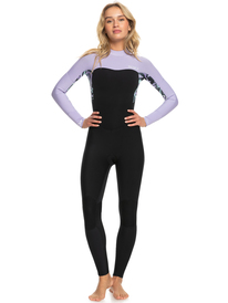 6 5/4/3mm Swell Series - Combinaison Back Zip pour Femme Noir ERJW103127 Roxy