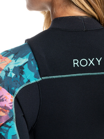 3 4/3mm Elite - Chest-Zip-Neoprenanzug für Frauen Schwarz ERJW103134 Roxy