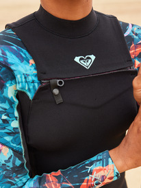 3 3/2mm Elite Chest Zip Wetsuit Black ERJW103135 Roxy