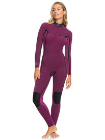19 3/2mm Elite Chest Zip Wetsuit Black ERJW103135 Roxy