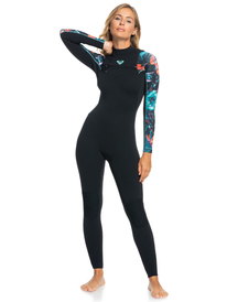 12 3/2mm Elite Chest Zip Wetsuit Black ERJW103135 Roxy