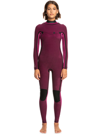 5 4/3mm Current Of Cool - Combinaison de surf zip poitrine pour Femme Noir ERJW103149 Roxy