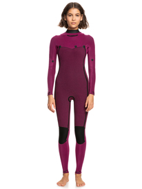 9 4/3mm Current Of Cool - Combinaison de surf zip poitrine pour Femme Noir ERJW103149 Roxy
