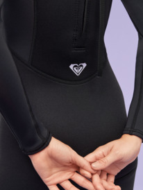 3 Womens 3/2mm Prologue Back Zip Wetsuit Black ERJW103155 Roxy