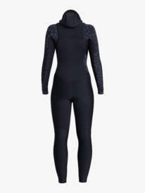 13 5/4/3mm Swell Series - Hooded Chest Zip Wetsuit for Women Black ERJW203012 Roxy