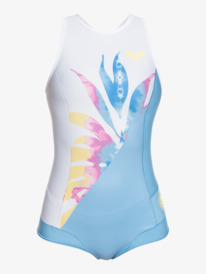 9 1.5mm POP SURF - Springsuit Back Zip sans manches pour Femme Bleu ERJW403046 Roxy