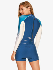 4 Womens 1.5mm ROXY Rise Long Sleeve Springsuit Blue ERJW403052 Roxy