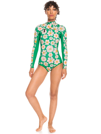 6 1.5mm POP Surf 2022 - Springsuit met Hoog Uitgesneden Pasvorm en Lange Mouw voor Dames Green ERJW403053 Roxy