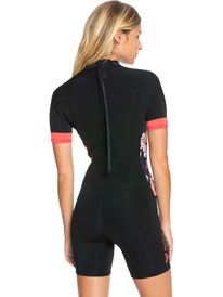 2/2mm Syncro - Back Zip Short Sleeve Springsuit for Women  ERJW503014