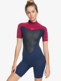 2/2mm Prologue - Back Zip Short Sleeve Springsuit for Women  ERJW503018