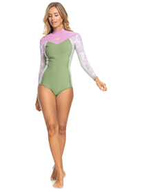 15 1.5mm Rise - Short John Spring Suit for Women Blue ERJW603027 Roxy