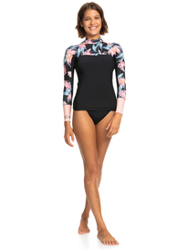 4 1mm Swell Series - Long Sleeve Wetsuit Top for Women Black ERJW803026 Roxy