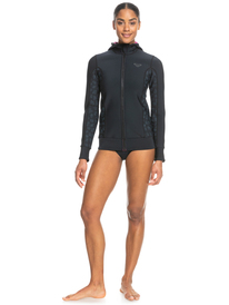 3 1mm Swell Series - Neoprenanzugjacke mit Kapuze für Frauen Schwarz ERJW803027 Roxy