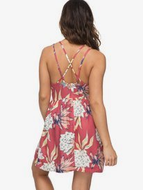 2 Antelope Curves Strappy Dress Pink ERJWD03222 Roxy