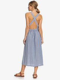 4 Summer Transparency - Halflange Jurk met Bandjes voor Dames  ERJWD03423 Roxy