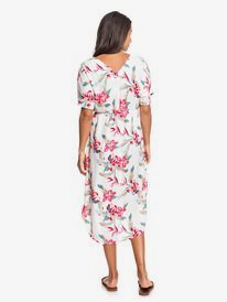 Flamingo Shades - Short Sleeve Midi Dress for Women  ERJWD03428