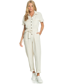4 Beach Wonderland - Kurzärmliger Jumpsuit für Frauen  ERJWD03546 Roxy