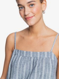 5 Golden Allure - Robe midi à bretelles pour Femme Bleu ERJWD03589 Roxy