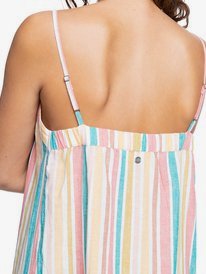 5 Womens Golden Allure Strappy Midi Dress White ERJWD03589 Roxy