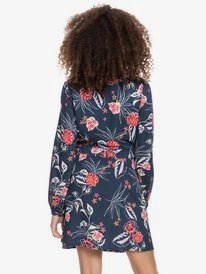 roxy, Платье с длинным рукавом Simply Stated, MOOD INDIGO SUNSET BOOGIE (bsp7) Simply Stated - Long Sleeve Dress for Women ERJWD03598